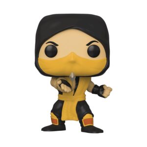 funko pop! games: mortal kombat - scorpion, multicolor