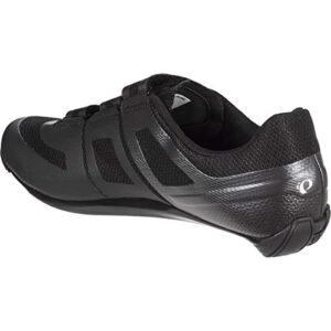 PEARL IZUMI Men's Quest Road Cycling Shoe, Black/Black, 46