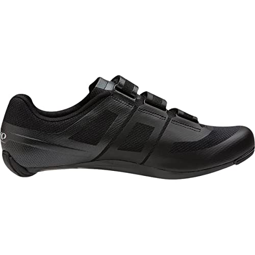 PEARL IZUMI Men's Quest Road Cycling Shoe, Black/Black, 46