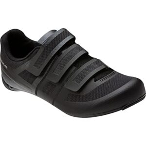 PEARL IZUMI Men's Quest Road Cycling Shoe, Black/Black, 46