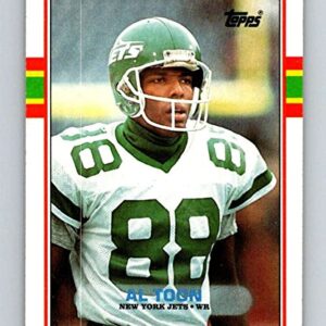 1989 Topps #225 Al Toon NY Jets NFL Football Card NM-MT