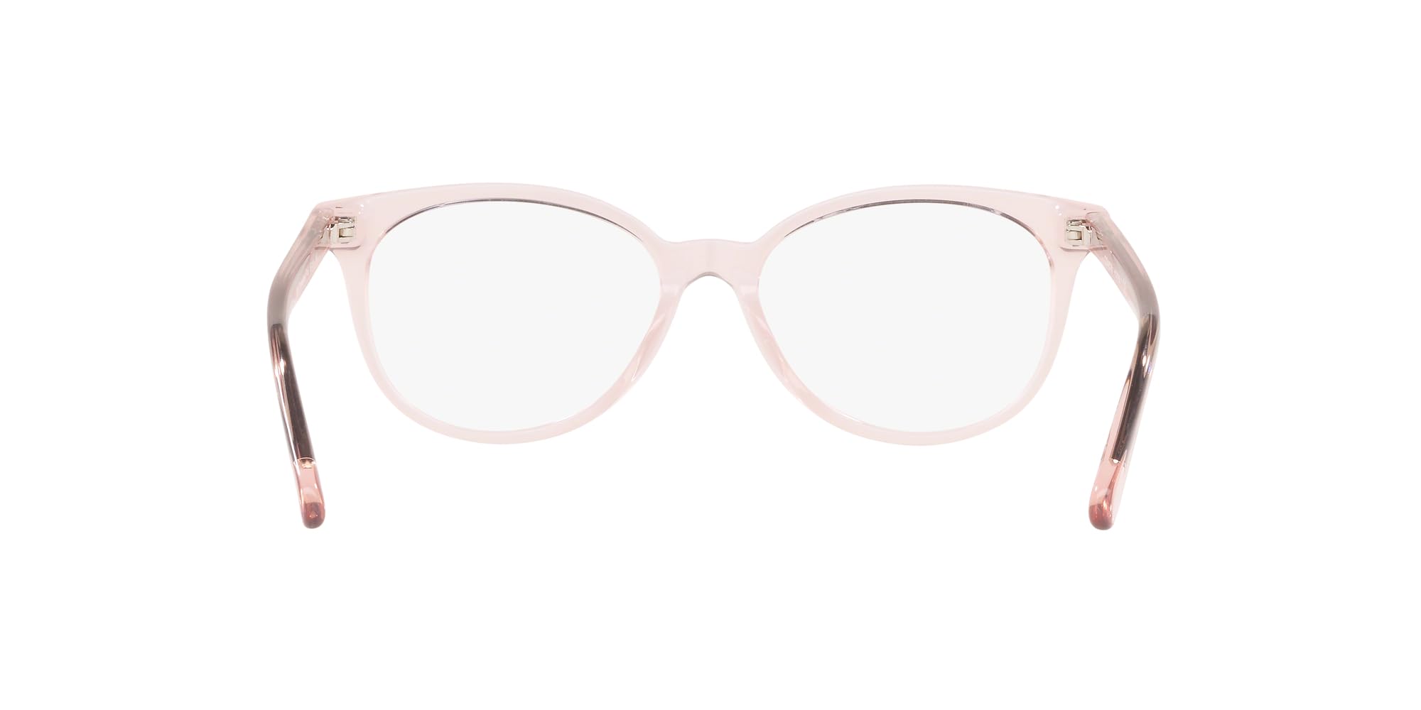 Coach HC6138U Universal Fit Prescription Eyewear Frames, Transparent Pink/Demo Lens, 52 mm