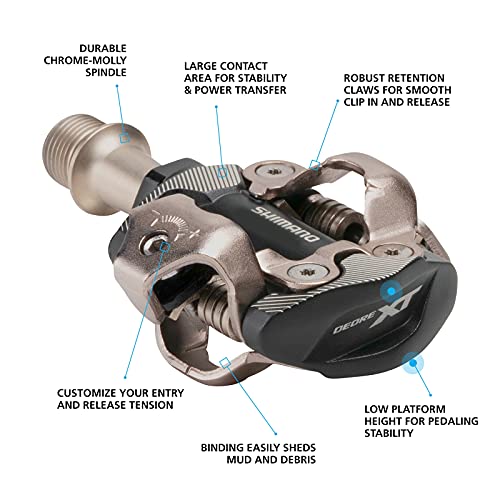 SHIMANO PD-M8100 Cross Country Race SPD Bike Pedal