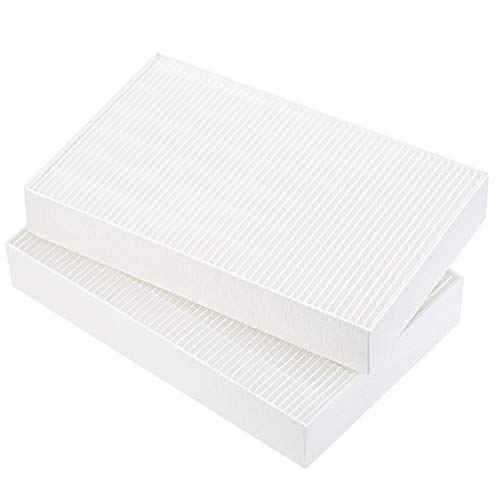 HPA100 True HEPA Filter Replacement HRF-ARVP100 for Honeywell HPA100 Series Air Purifier, HPA094, HPA104, HPA105 HPA3100, HPA5100 Series, 2 HEPA R and 8 Precut Carbon Pre-Filters A