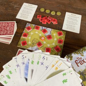 Renegade Game Studios Fox in The Forest Duet Card Game for 2 Players Aged 10 & Up, Cooperative Trick-Taking Game.