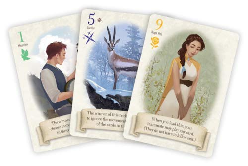 Renegade Game Studios Fox in The Forest Duet Card Game for 2 Players Aged 10 & Up, Cooperative Trick-Taking Game.