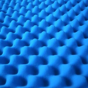 WENGWEI 2 Pack 24" X 48" X 2" Blue Acoustic Foam Egg Studio absorbs sound insulation and fills with cushion