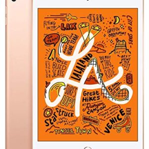 Apple iPad Mini, 5th Generation (Wi-Fi, 64GB) - Gold (Renewed)