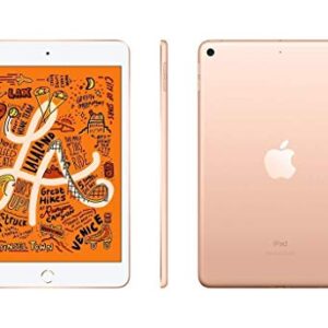 Apple iPad Mini, 5th Generation (Wi-Fi, 64GB) - Gold (Renewed)