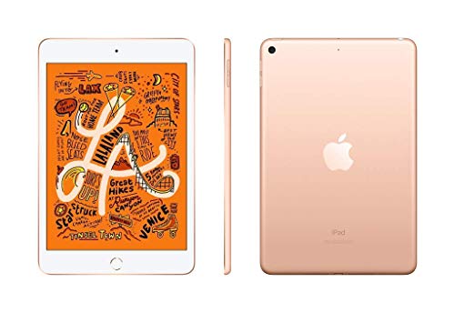 Apple iPad Mini, 5th Generation (Wi-Fi, 64GB) - Gold (Renewed)