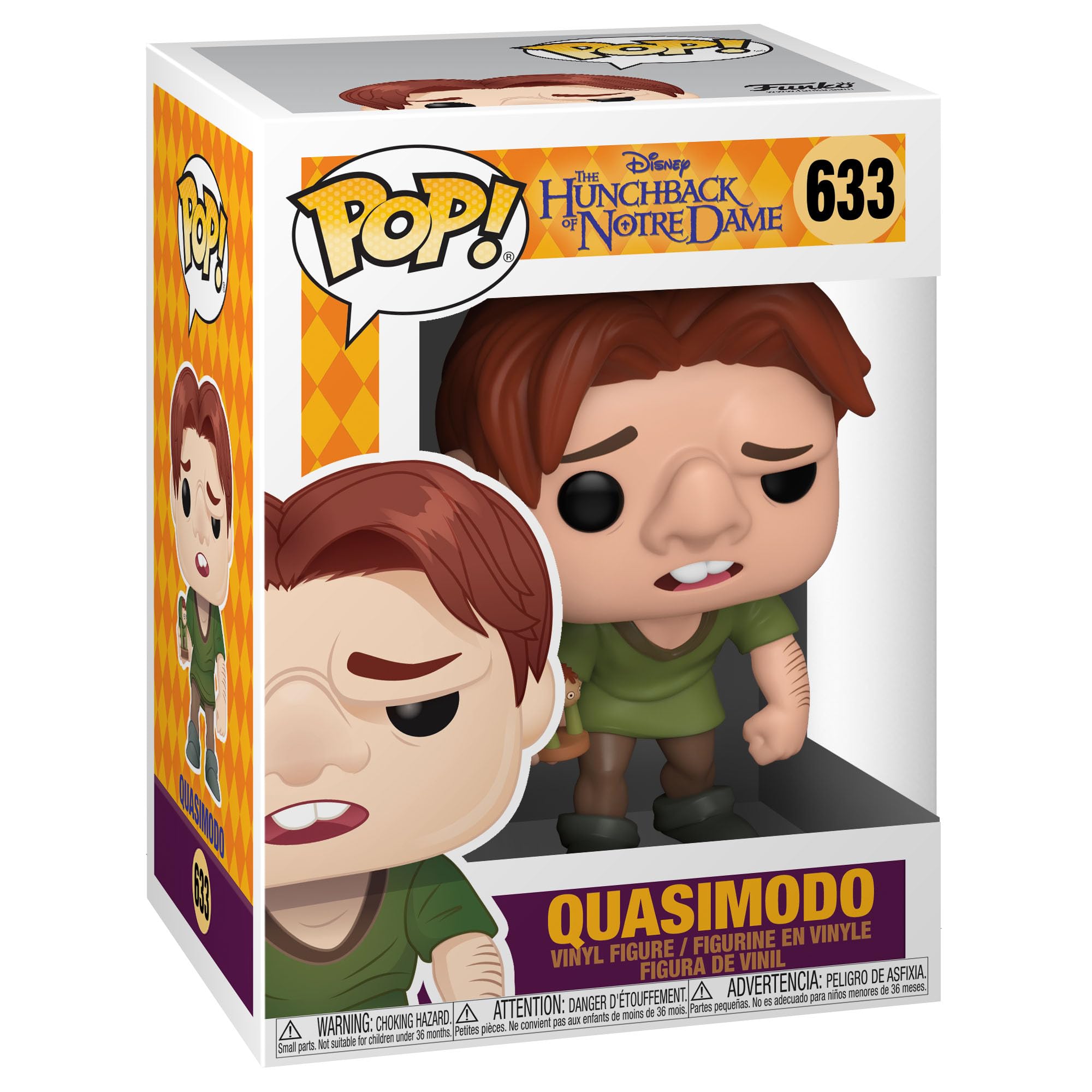 Funko Pop! Disney: Hunchback of Notre Dame - Quasimodo, Multicolor