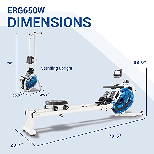 XTERRA Fitness ERG650W Water Rowing Machine