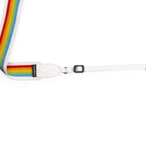 Polaroid Camera Strap Flat – Rainbow Stripe