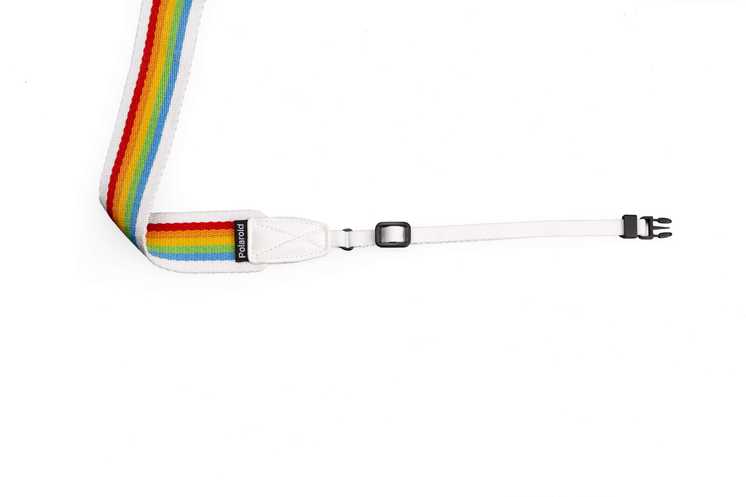 Polaroid Camera Strap Flat – Rainbow Stripe