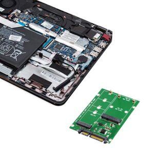 SinLoon 2 in 1 Combine Mini PCI-E M.2 NGFF & mSATA SSD to SATA 3.0 Adapter Converter (SATA3.0/M)