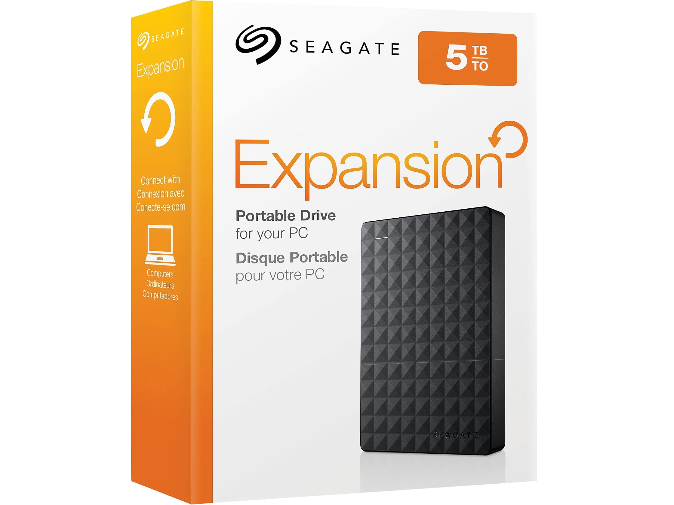 Seagate Expansion STEA5000402 5 TB Hard Drive - 2.5" External - USB 3.0