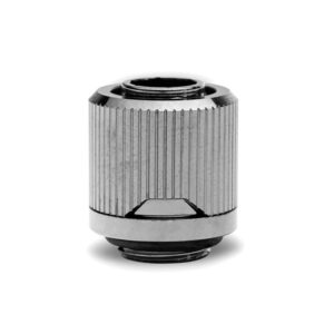 ekwb ek-quantum torque stc-10/13 compression fitting for soft tubing, 10/13mm (3/8" id, 1/2" od), black nickel