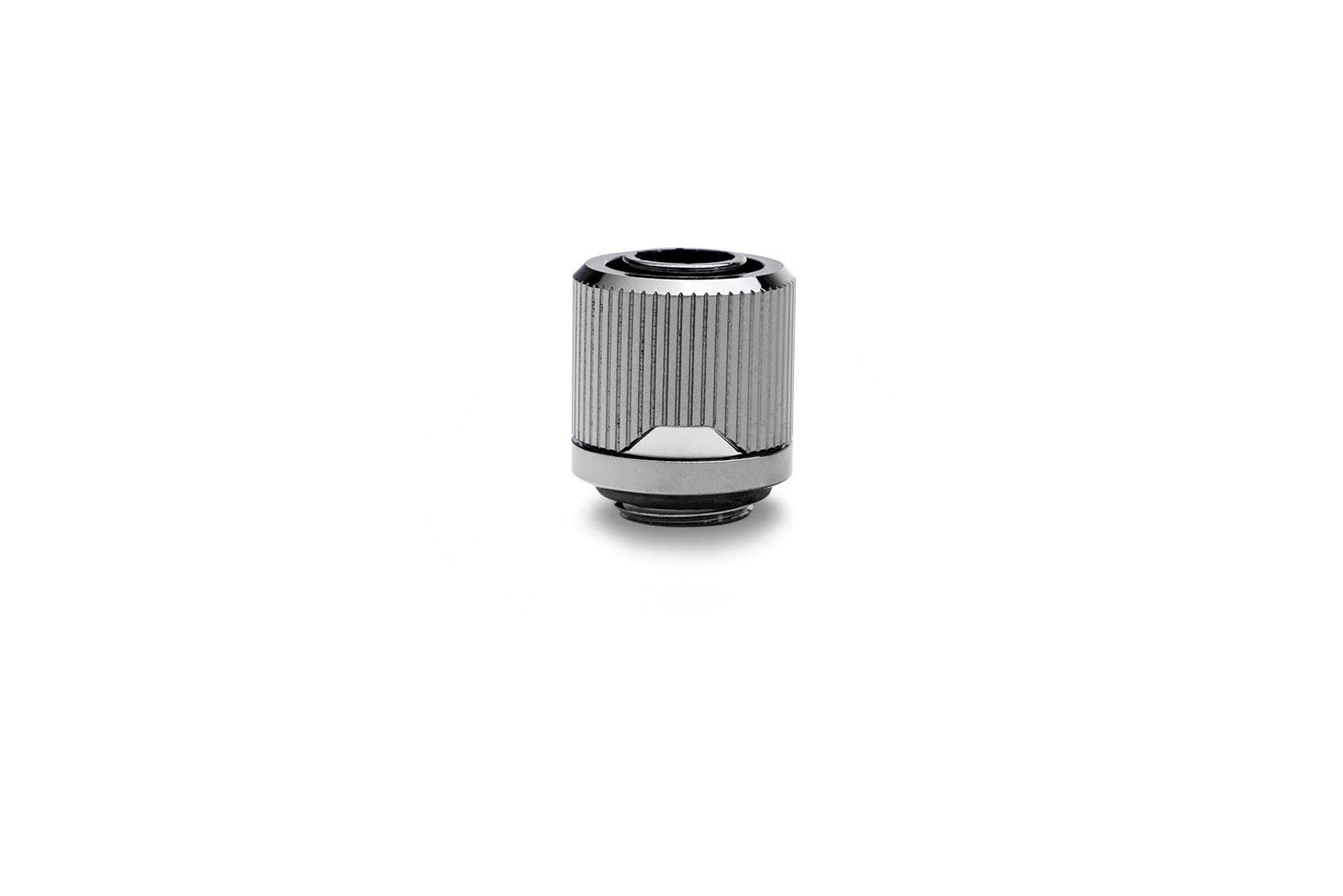 EKWB EK-Quantum Torque STC-10/13 Compression Fitting for Soft Tubing, 10/13mm (3/8" ID, 1/2" OD), Black Nickel