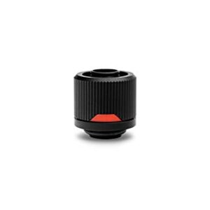 EKWB EK-Quantum Torque STC-10/16 Compression Fitting for Soft Tubing, 10/16mm (3/8" ID, 5/8" OD), Black