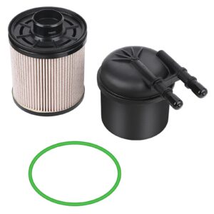 6.7 powerstroke fuel filter - compatible with 2011-2016 ford f-250 f-350 f-450 f-550 super duty 6.7l v8 diesel - replace fd-4615 bc3z-9n184-b - 5 micron fuel filter water separator kit