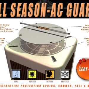 AC GUARD ALL SEASON LEAF-86 -AIR CONDITIONER COVER 30" for outside