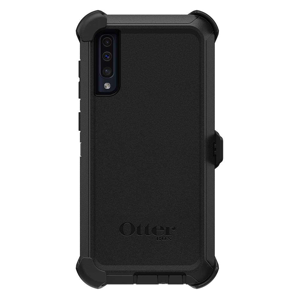 OtterBox DEFENDER SERIES SCREENLESS Case Case for Samsung Galaxy A50 - Retail Packaging - BLACK