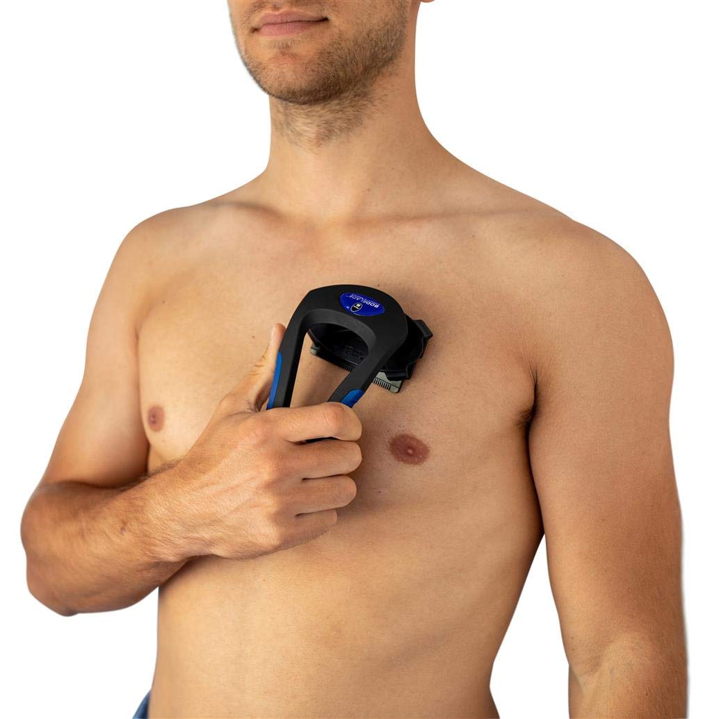 baKblade Body Grooming - BODBLADE - Ergonomic Body Shaver for Shaving Chest, Arms and Stomach Region