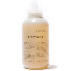 Firsthand Supply Hydrating Hair Shampoo - Clean & Non-toxic Hair Care Ingredients - Softness, Shine, and Moisture - No Parabens or Sulfates - 10.1oz (300ml)