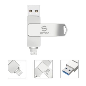 MFi Certified 256GB Photo-Stick-for-iPhone-Storage iPhone-Memory iPhone USB for Photos iPhone USB Flash Drive Memory for iPad External iPhone Storage iPhone Thumb Drive for iPad Photo Stick