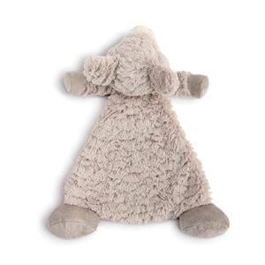 DEMDACO Luna The Llama Soft Brown 13 x 10 Polyester Fabric Plush Baby Rattle Blankie