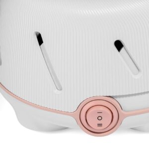 Yogasleep Dohm (White,Pink) The Original White Noise Machine, Relaxing Natural Sound from a Real Fan, Noise Cancelling For Office Privacy, Sleep Aid For Adults & Baby, Travel Size Pink Noise Machine