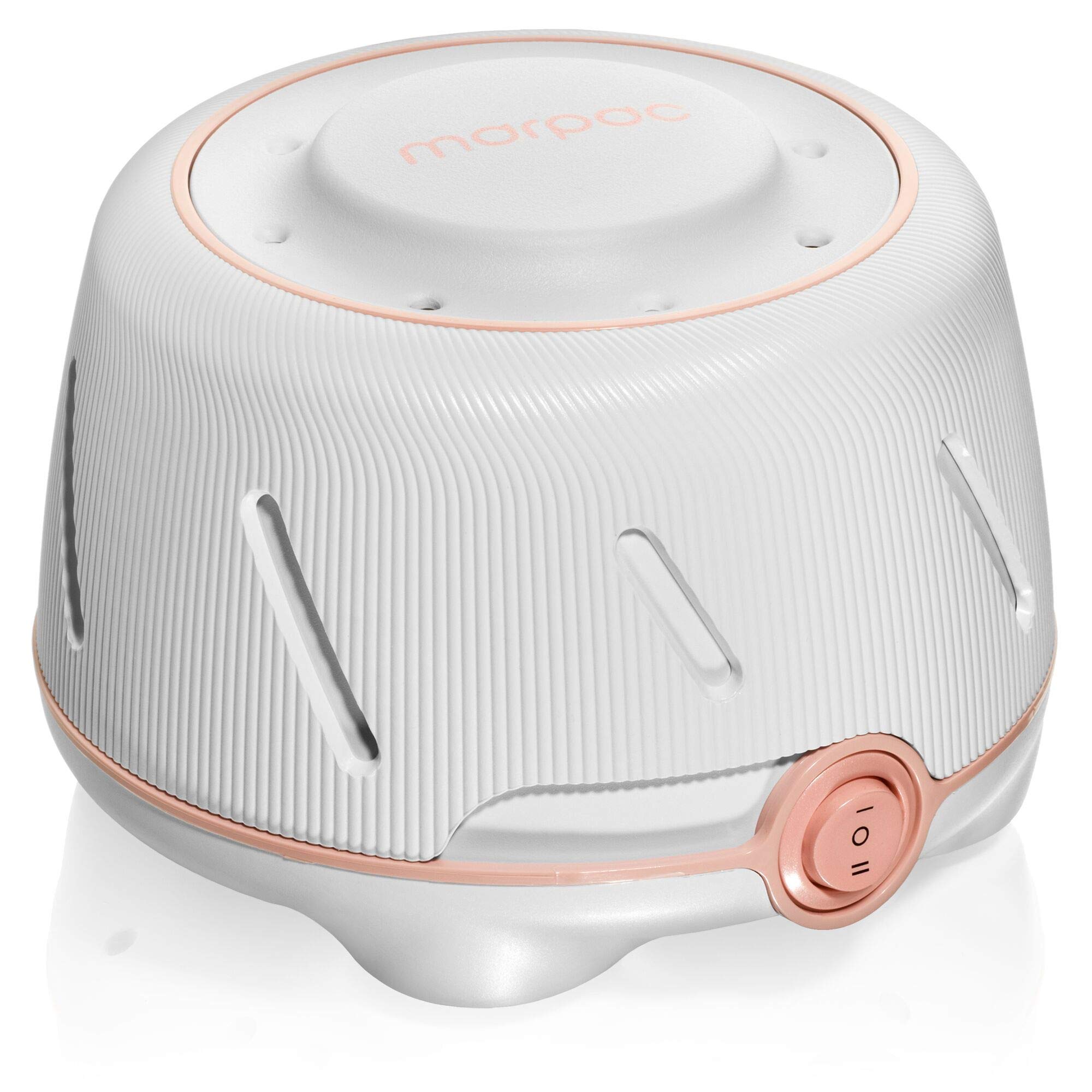 Yogasleep Dohm (White,Pink) The Original White Noise Machine, Relaxing Natural Sound from a Real Fan, Noise Cancelling For Office Privacy, Sleep Aid For Adults & Baby, Travel Size Pink Noise Machine