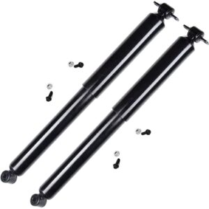 Detroit Axle - 4WD Shock Absorbers for 1995-2001 Explorer Mercury Mountaineer, 2001-2005 Ford Explorer Sport Trac, 4 Complete Shock Absorber Assembly Front and Rear Replacement