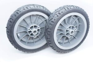 107-3708 oem toro wheels (set of 2) super recycler wheels + free ebook - your lawn & lawn care -