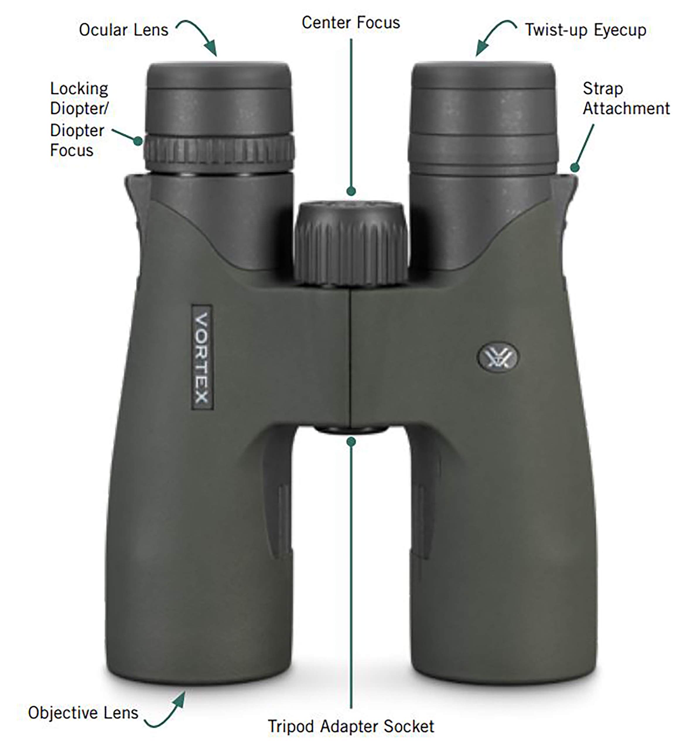 Vortex Optics Razor UHD Binoculars 12x50