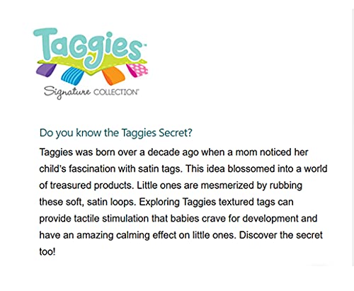 Taggies Soothing Sensory Crinkle Me Toy with Baby Paper & Squeaker, 6.5 X 6.5", Molasses Sloth