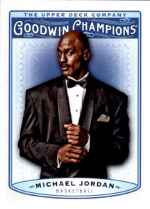 2019 upper deck goodwin champions #1 michael jordan basketball card