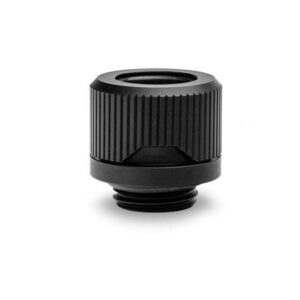 EKWB EK-Quantum Torque HDC-12 Compression Fitting for EKWB Rigid Tubing, 12mm OD, Black