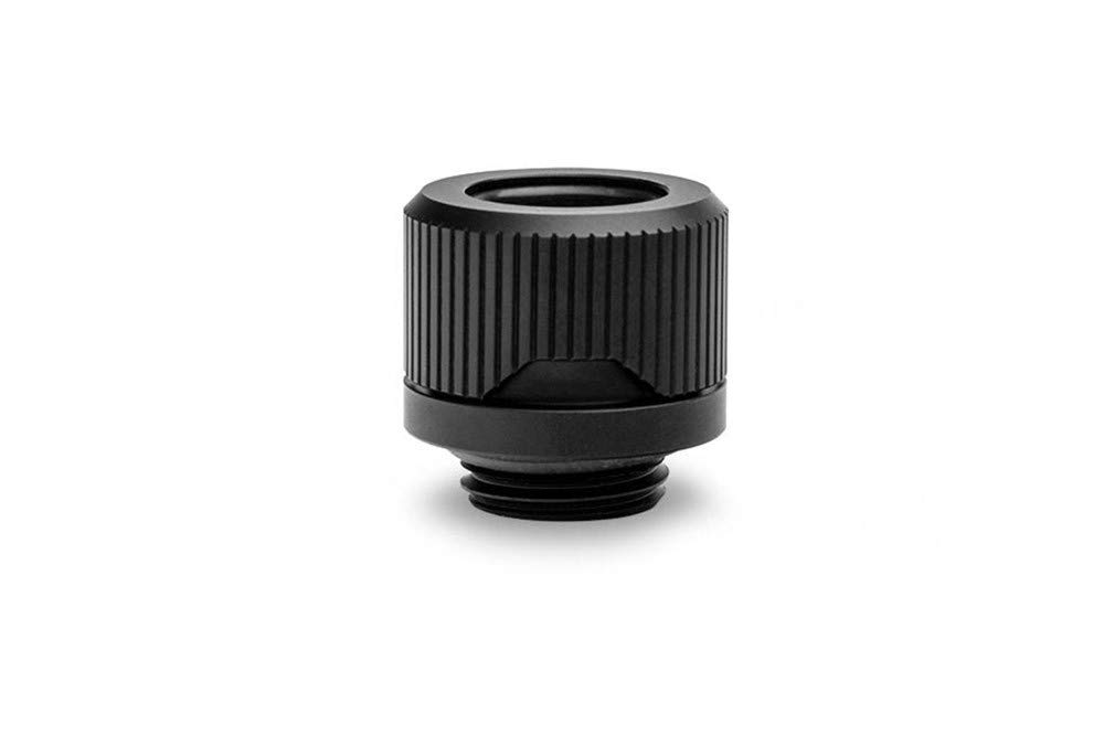 EKWB EK-Quantum Torque HDC-12 Compression Fitting for EKWB Rigid Tubing, 12mm OD, Black