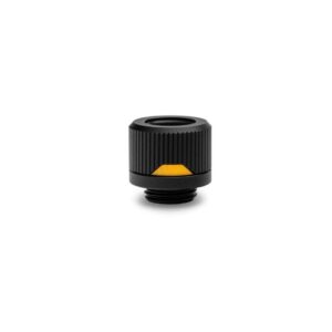 EKWB EK-Quantum Torque HDC-12 Compression Fitting for EKWB Rigid Tubing, 12mm OD, Black