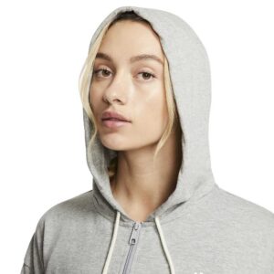 Nike NSW Gym Vintage Hoodie Full Zip Dark Grey Heather/Sail LG