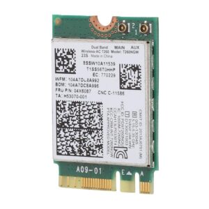 Intel Wireless AC 7265 802.11ac Network Card,For intel 7260AC 7260NGW, ,for T Series Laptops