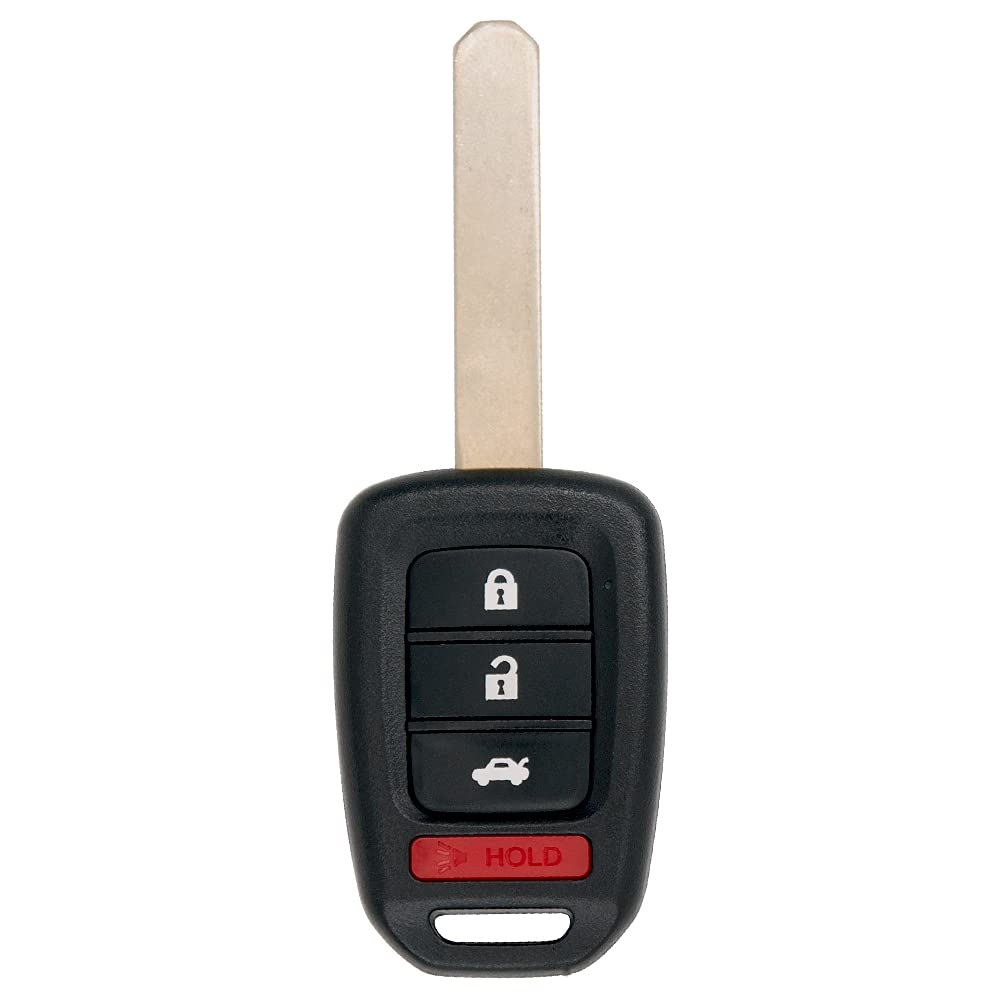 Keyless2Go Replacement for Keyless Entry Remote Car Key Fob for Select 2016 2017 Honda Accord & Civic Vehicles 35118-T2A-A60