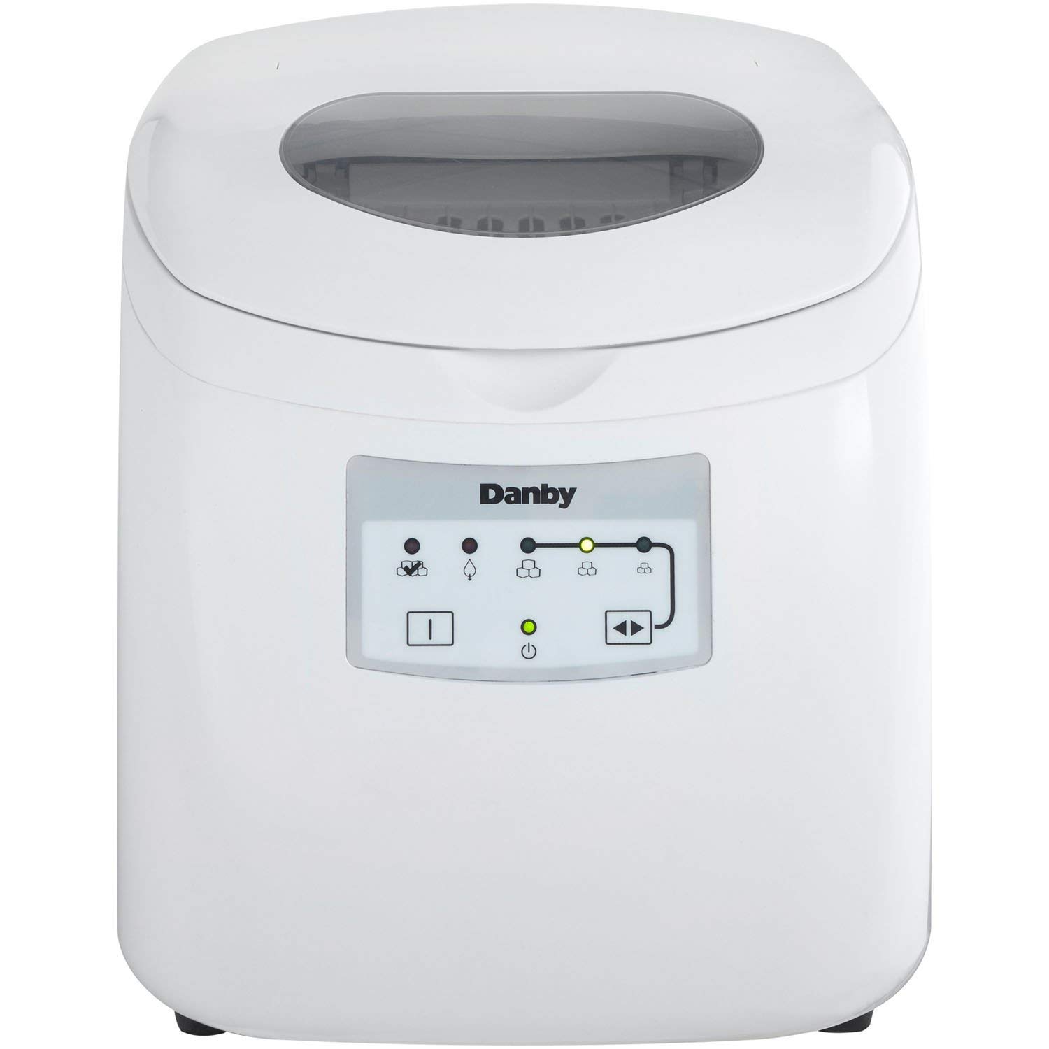 Danby DIM2500WDB Portable Ice Maker, 120 V, Steel, 2 lb, White (Pack of 1)