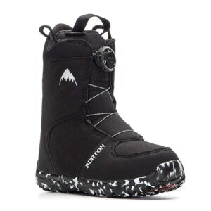 Burton Grom BOA Snowboard Boots Kid's Sz 1K Black