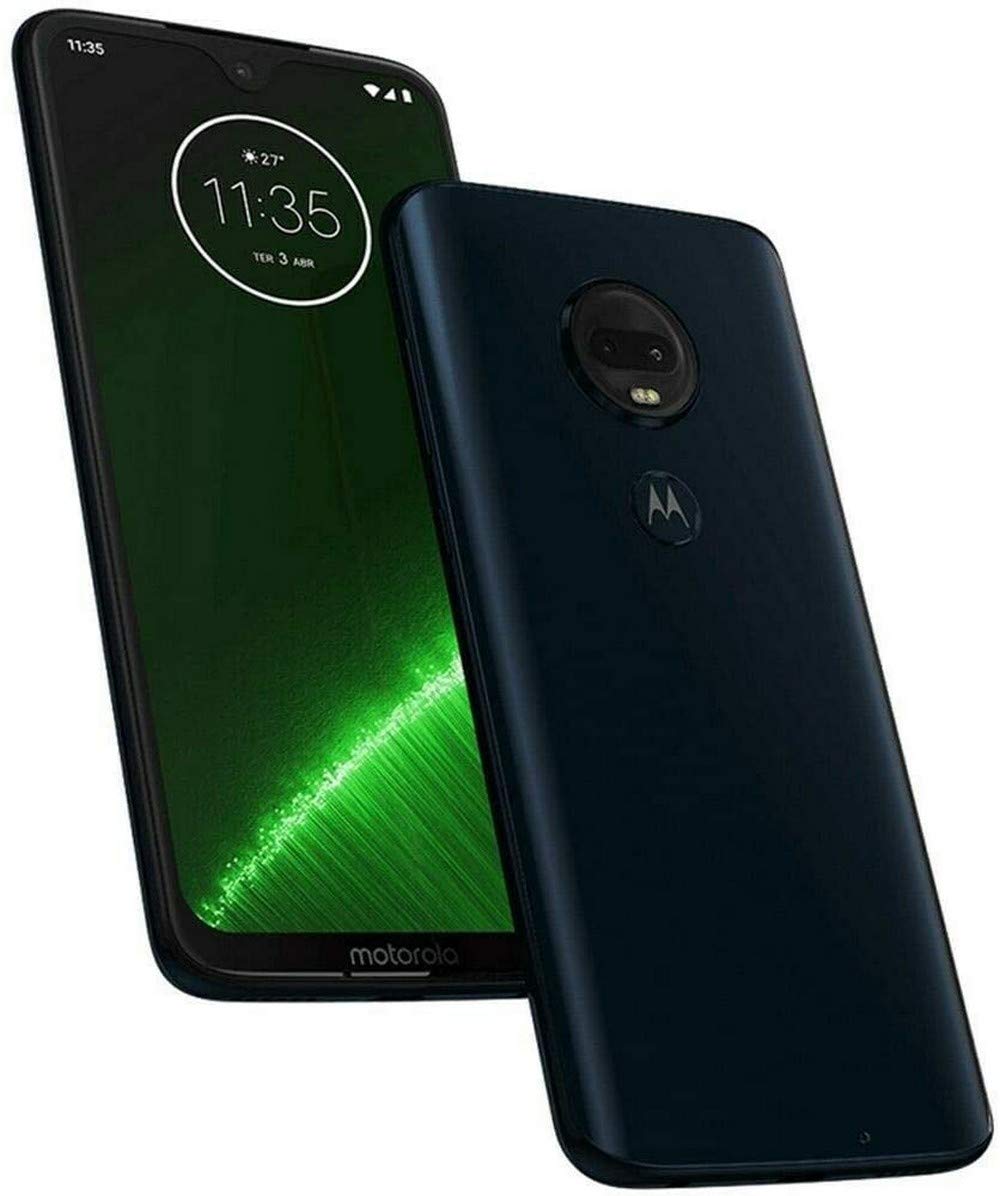 Motorola Moto G7 Plus XT1965-2 64GB Unlocked GSM Phone w/Dual 16 MP & 5 MP Camera - Deep Indigo