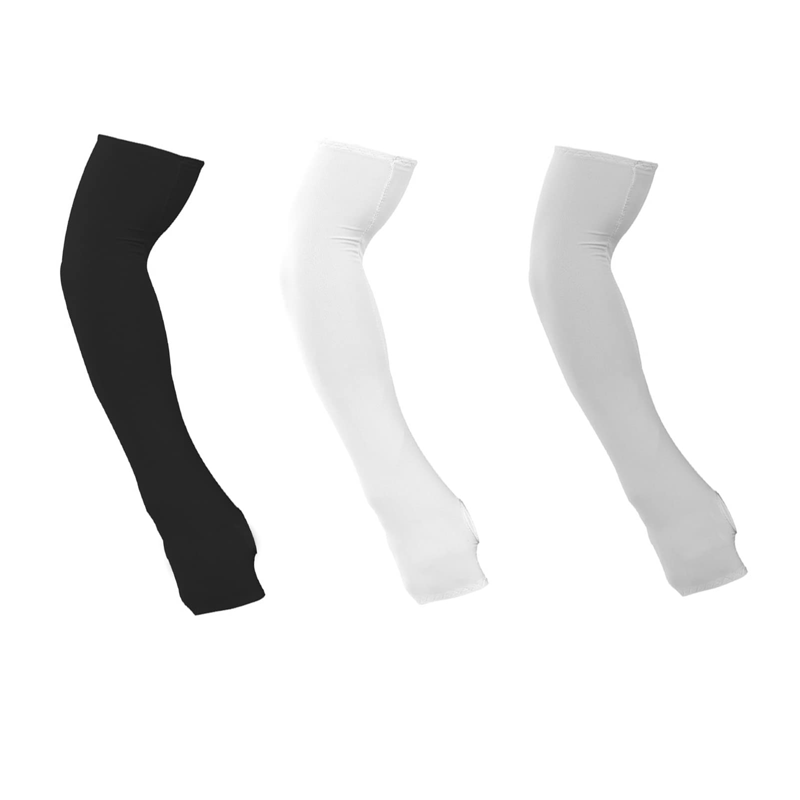 ONESWI 3 Pairs Arm Cooling Sleeves UV Sun Protection Arm Sleeves for Men Women Cycling, Driving, Outdoor Sports, Golf, Basketball Sleeves to Cover Arm