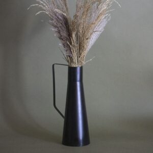 Foreside Home & Garden Black Modern Metal Decorative Vase, 79