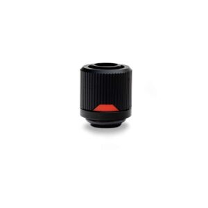 EKWB EK-Quantum Torque STC-10/13 Compression Fitting for Soft Tubing, 10/13mm (3/8" ID, 1/2" OD), Black