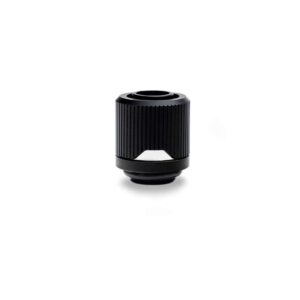 EKWB EK-Quantum Torque STC-10/13 Compression Fitting for Soft Tubing, 10/13mm (3/8" ID, 1/2" OD), Black